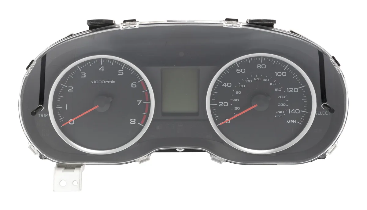 1 Factory Radio 1 Factory Radio 85002SG660 Speedometer Instrument Gauge Cluster 2015 Subaru Forester — product photo