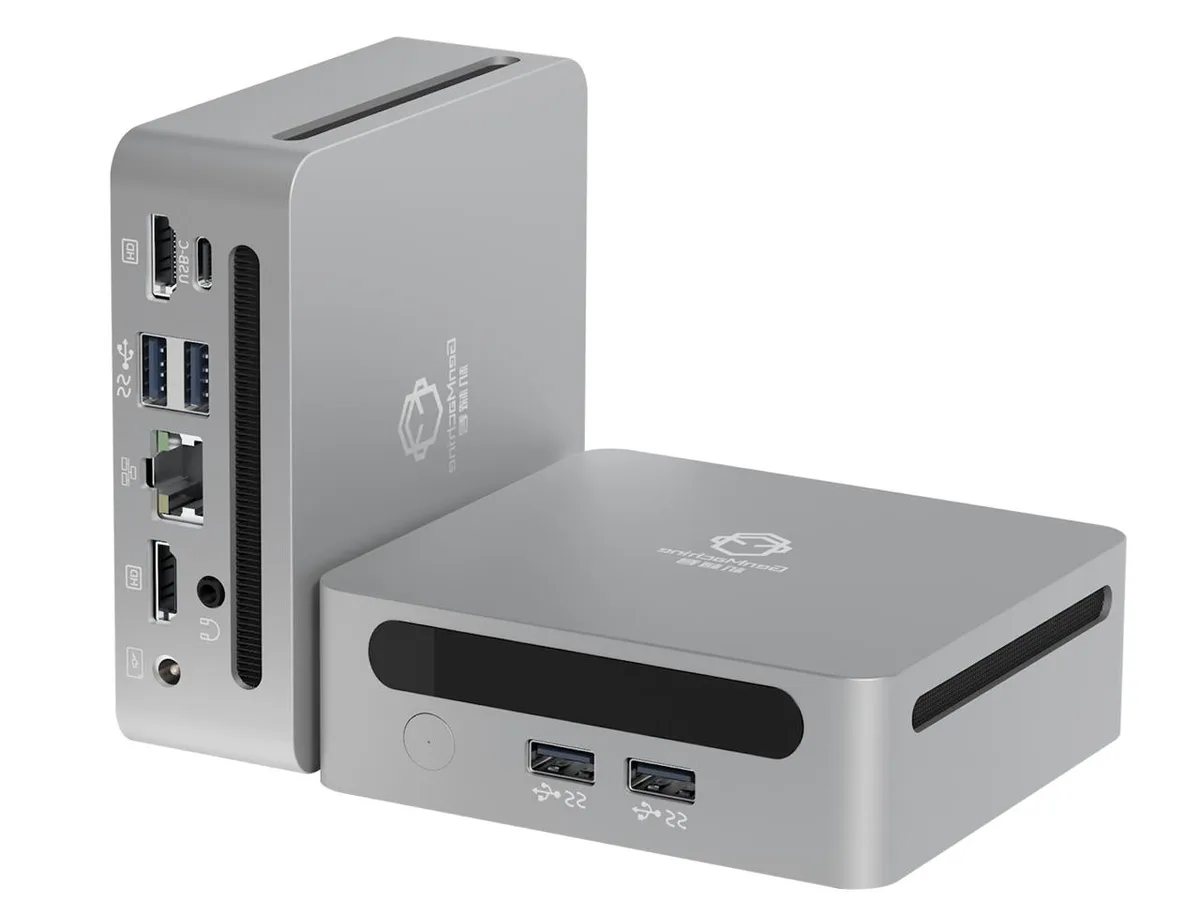 GenMachine GenMachine Yi7000 barebone mini PC Ryzen 7 7735HS 24GB 512GB Windows 11 Pro — product photo