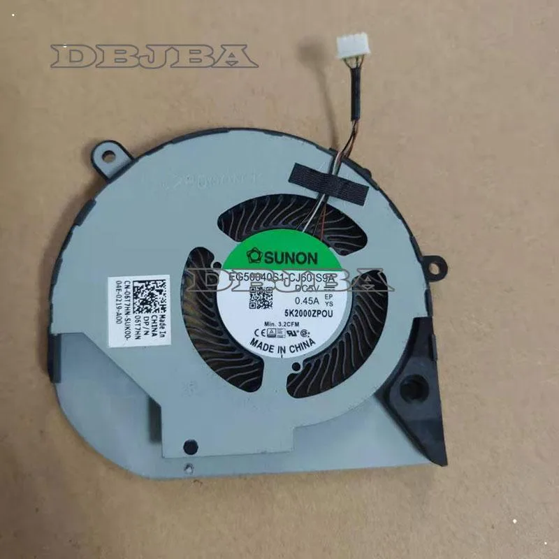 DBTLAP DBTLAP Laptop Cooling Fan for EG50040S1-CJ60-S9A 5V 0.45A 0.5A — product photo
