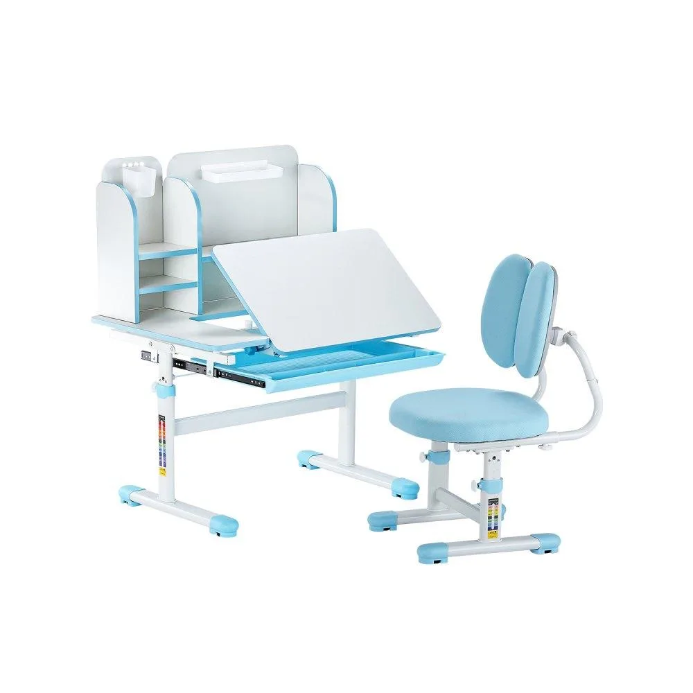 VEVOR VEVOR Kids Study Desk & Chair Set Blue 80-6 — product photo