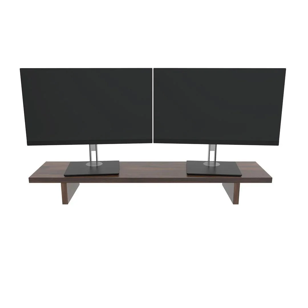 Desky Desky Minimal Monitor Stand Jarrah Legno Laminate 41.3" x 9.8 — product photo