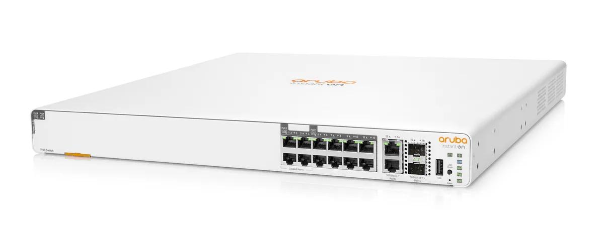 HPE Networking Instant On HPE Networking Instant On 1960 48-port PoE 2×10GBASE-T 2×SFP+ 480W S0F35A#ABA — product photo
