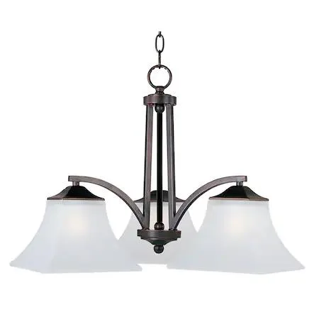 Maxim Maxim Aurora 3-Light 22.5" Oil Rubbed Bronze Chandelier — product photo