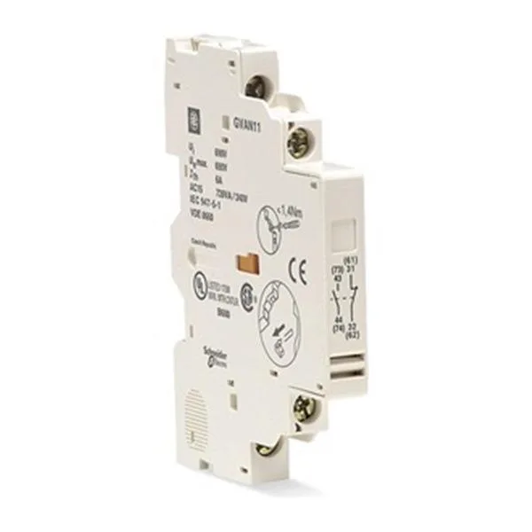 Schneider Electric Schneider Electric GVAN20 Auxiliary Contact 6A 2NO .900 — product photo