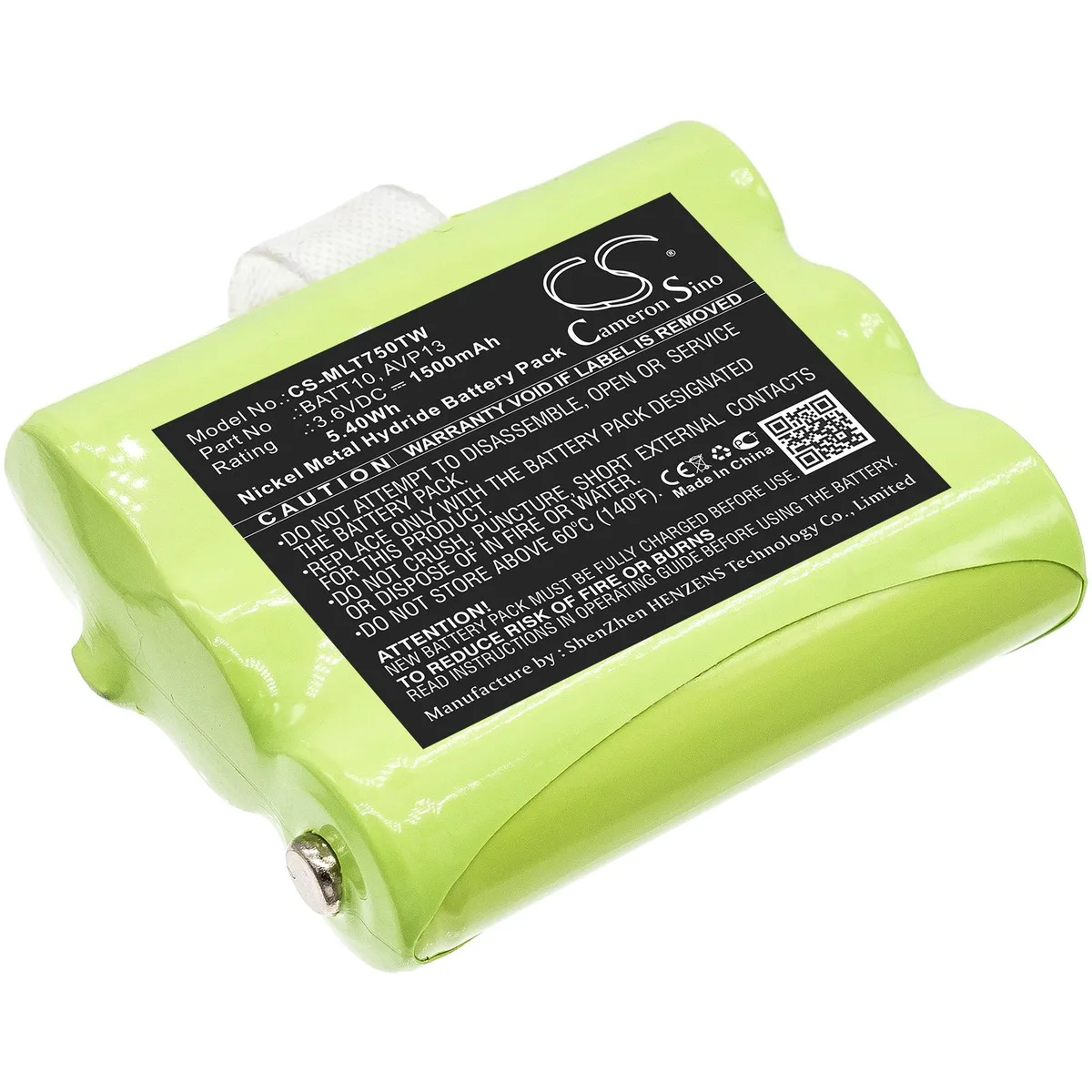 Estry Estry T77 1500mAh 3.6V Ni-MH standard battery — product photo