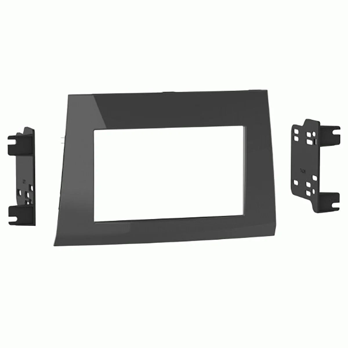 METRA METRA 95-6556G Double DIN Dash Kit for 2006-2007 Jeep Commander - Gray car electronics accessory — product photo