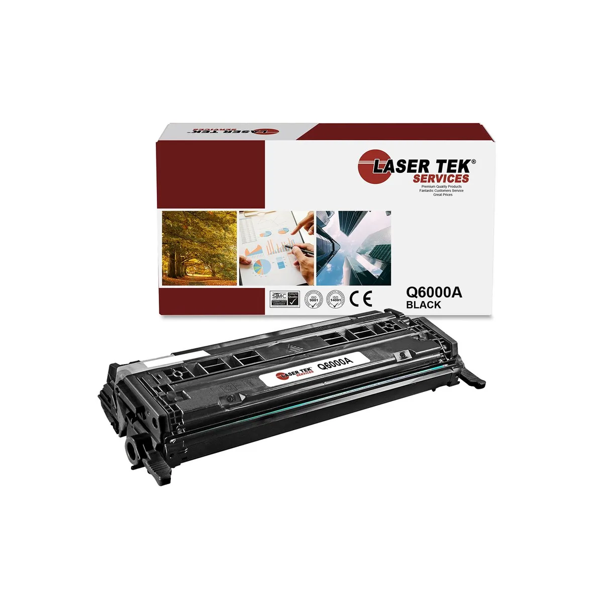 Laser Tek Services Laser Tek Services Q6000A (124A) Black High Yield Toner Cartridge — product photo