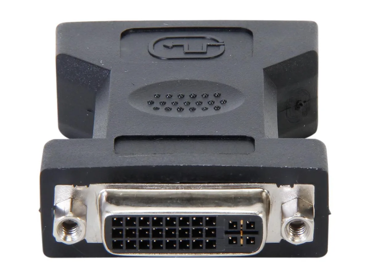 sakose sakose SVGAD-MF VGA Male to DVI Female video adapter Black — product photo