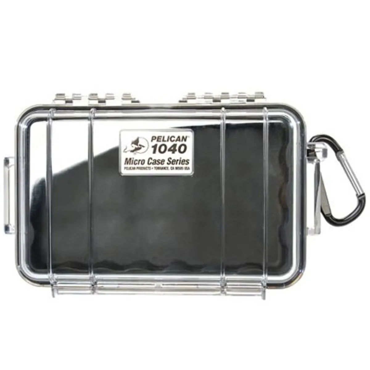 Pelican Products, Inc. Pelican Products, Inc. 1040 Watertight Micro Case Clear/Black camera accessory — product photo