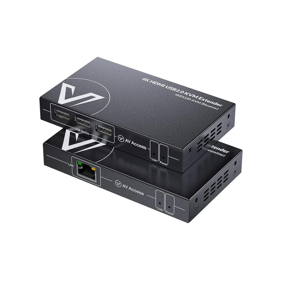 v AV Access AV Access 4K HDMI KVM Extender 120m 3x USB 2.0 — product photo