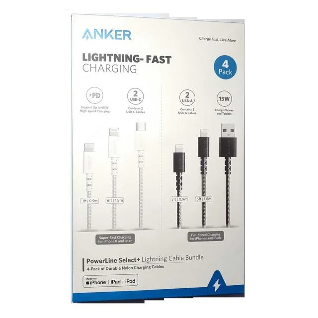 Anker Play Products Anker Play Products Lightning USB cable 1.8 m MFi certified — product photo