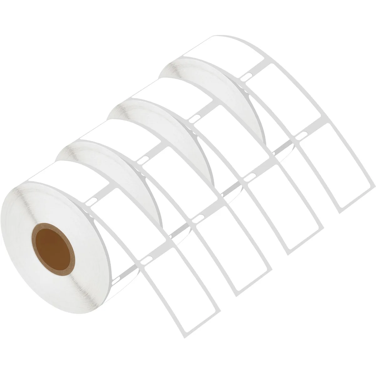 GREENCYCLE GREENCYCLE DM-30347 Book Spine Labels 1" x 1-1/2" 750/Roll 4-Pack — product photo