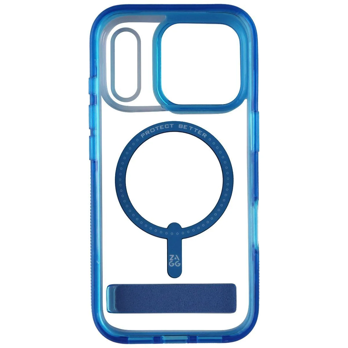 ZAGG ZAGG Santa Cruz Snap Case with Kickstand for MagSafe iPhone 17 Pro Blue — product photo