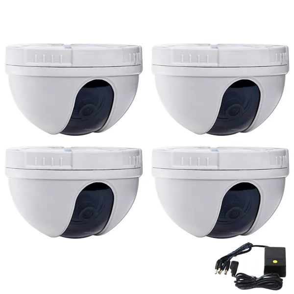 VideoSecu VideoSecu DM10WK4-N1 4× Dome CCTV Camera 420TVL 3.6mm 12V — product photo