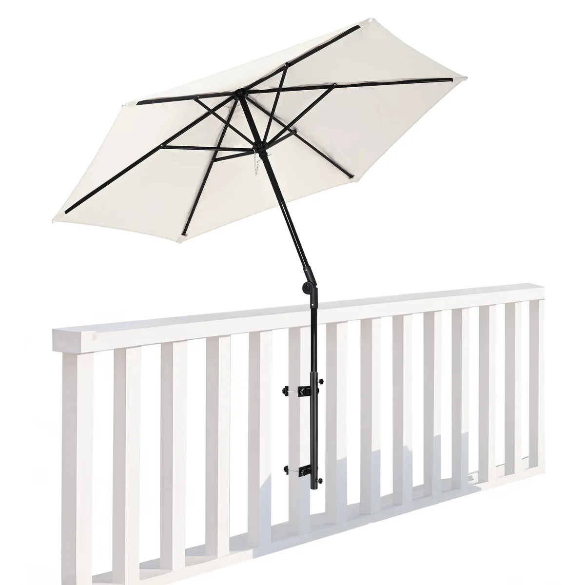 Yescom USA, Inc. Yescom USA, Inc. 07UMBUBB010-7FTDRM-IV 7.5 ft patio umbrella Ivory — product photo