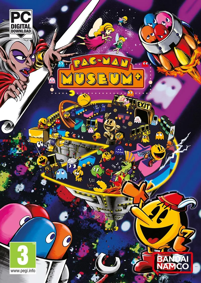 Bandai Namco Entertainment America Inc Bandai Namco Entertainment America Inc 70905 PAC-MAN MUSEUM+ downloadable game — product photo