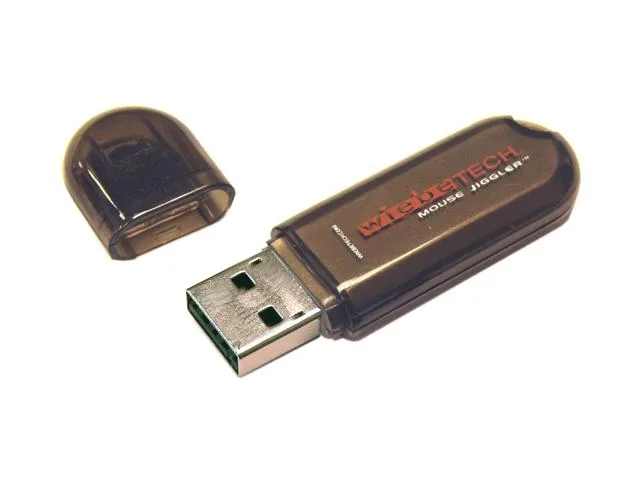 WiebeTech WiebeTech 30200-0100-0011 USB mouse jiggler prevents sleep mode — product photo