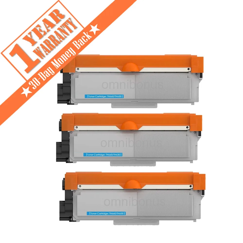 OmniTrade OmniTrade TN660 toner cartridge 3-pack black 2600 pages — product photo