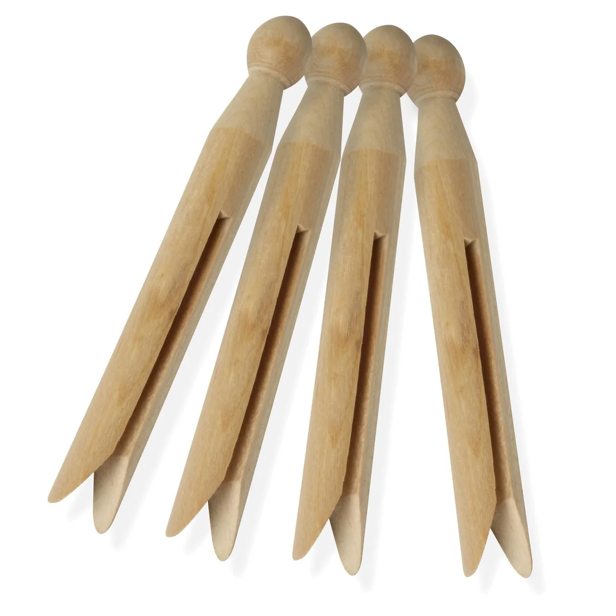  Honey-Can-Do DRY-01389 Round Birch Wood Clothespins 100-Pack — product photo