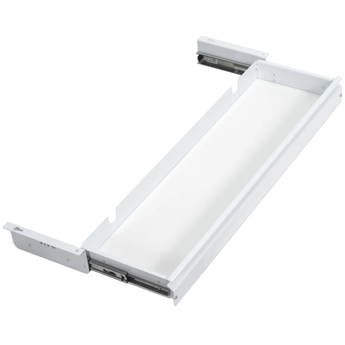 VIVO VIVO White Extra Large 33 inch Under Desk Pull Out Storage Drawer — product photo