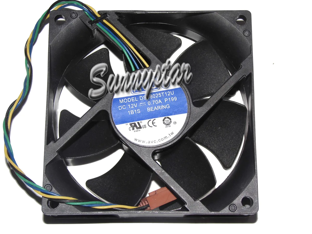 OEM Industries OEM Industries DS08025T12U 80x25mm 4 Pin CPU Cooler — product photo