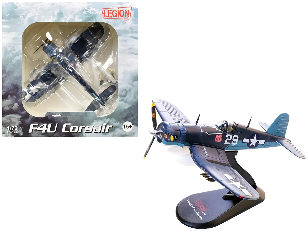 Legion Supplies Legion Supplies Vought F4U-1A Corsair 1/72 Diecast Model "Bougainville" 1944 — product photo