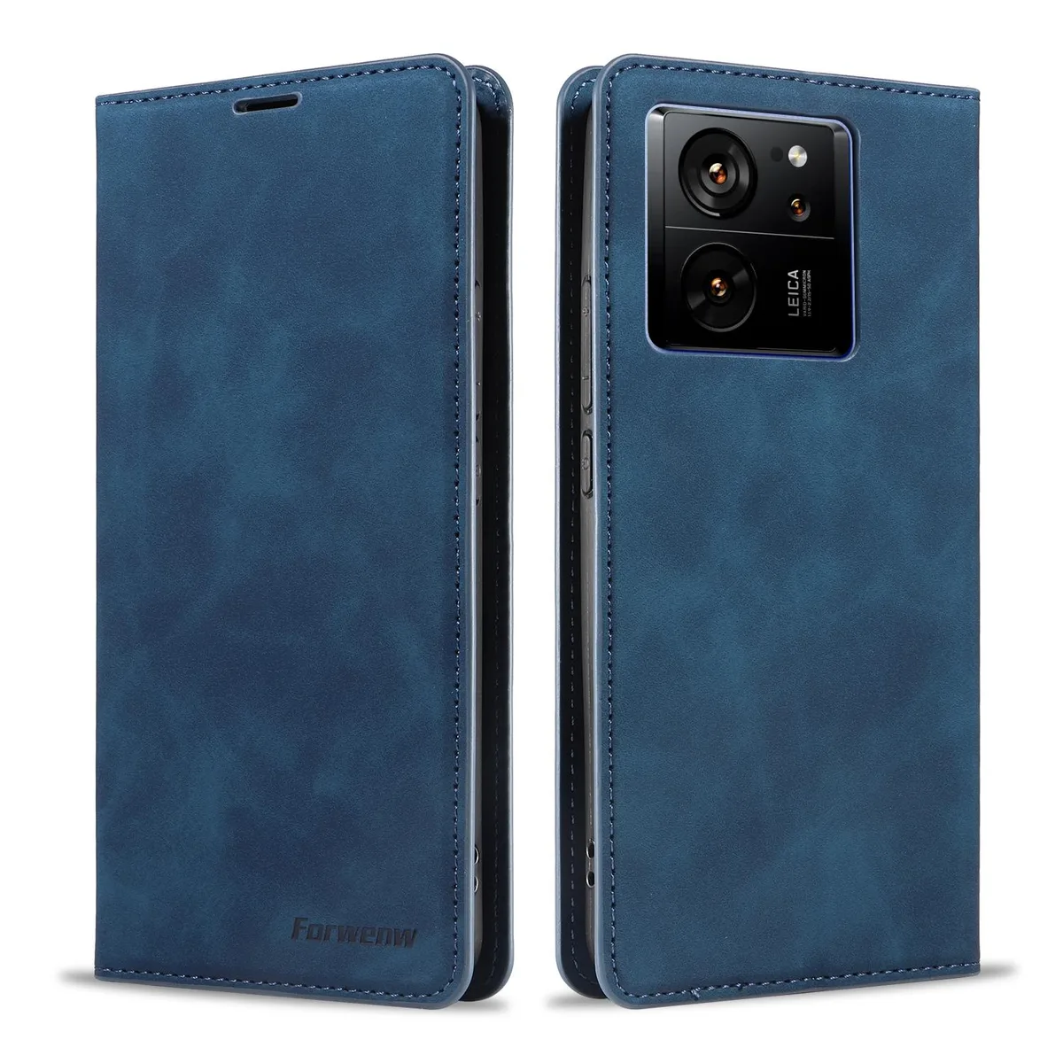 BONAEVER BONAEVER Flip Wallet Case for Xiaomi 13T / 13T Pro 5G Blue — product photo