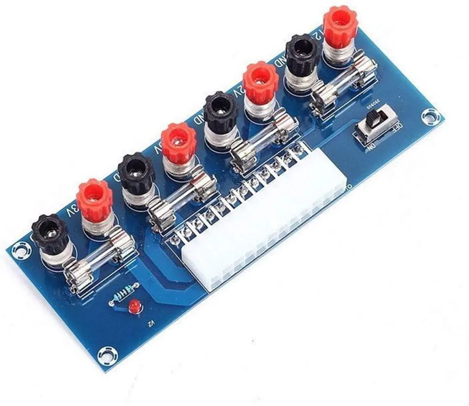 myVolts myVolts XH-M229 ATX 24-pin benchtop power adapter board — product photo