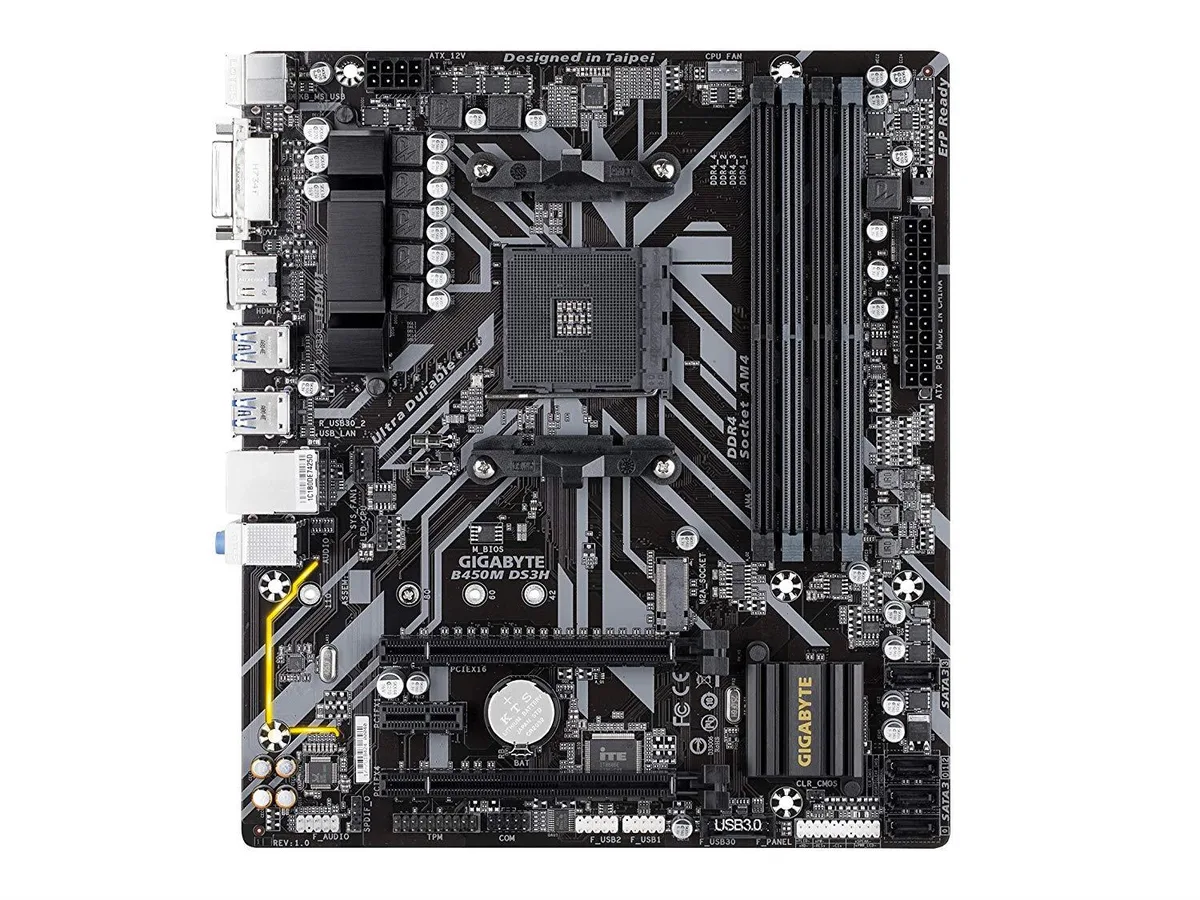 GIGABYTE GIGABYTE B450M DS3H AMD Motherboard — product photo