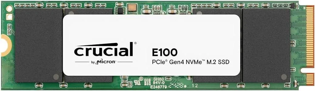 Crucial Crucial CT2000E100SSD8 E100 2TB M.2 2280 NVMe PCIe 4.0 x4 internal SSD — product photo