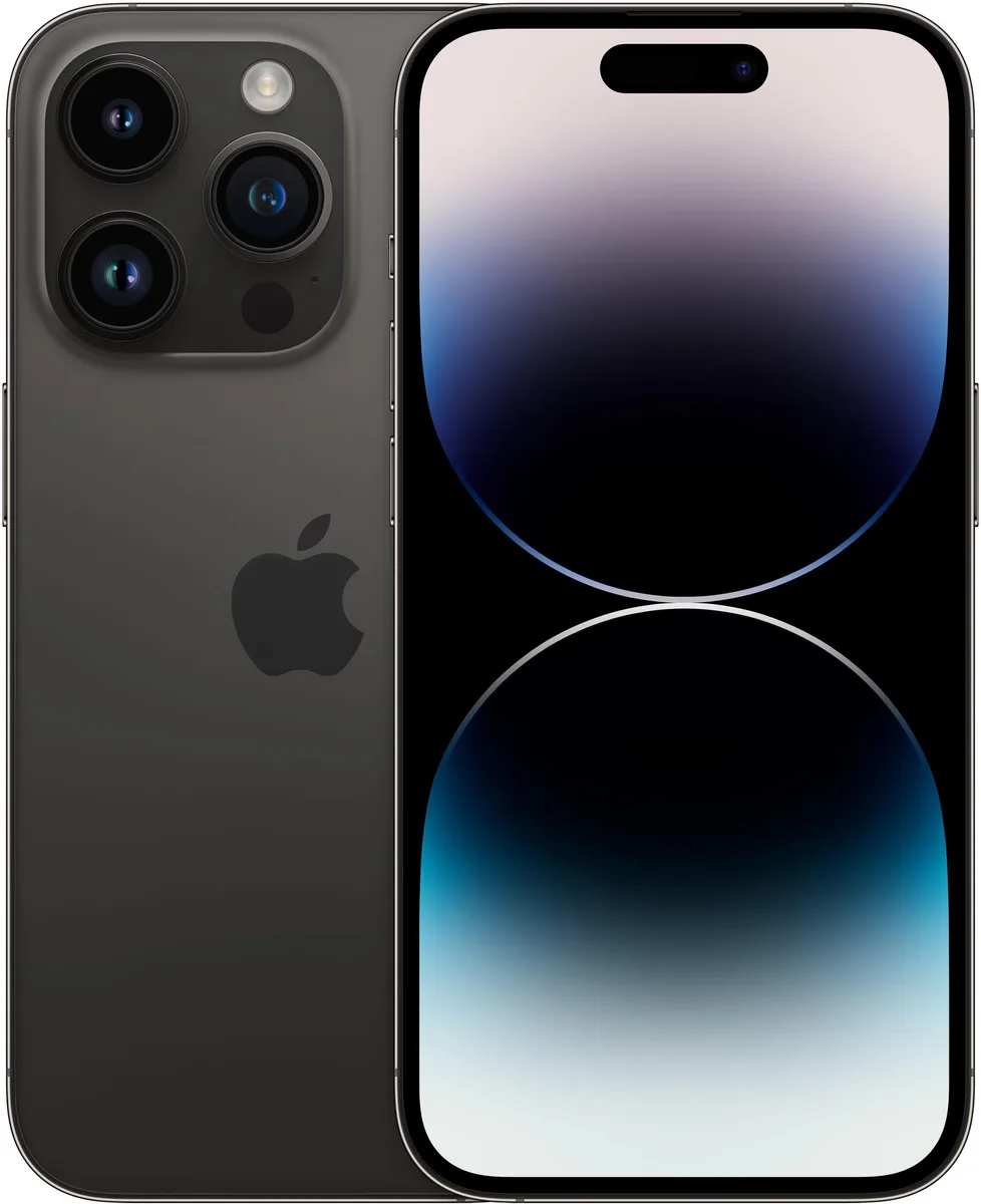 Apple Apple iPhone 14 Pro Max 128GB Space Black cell phones - unlocked — product photo