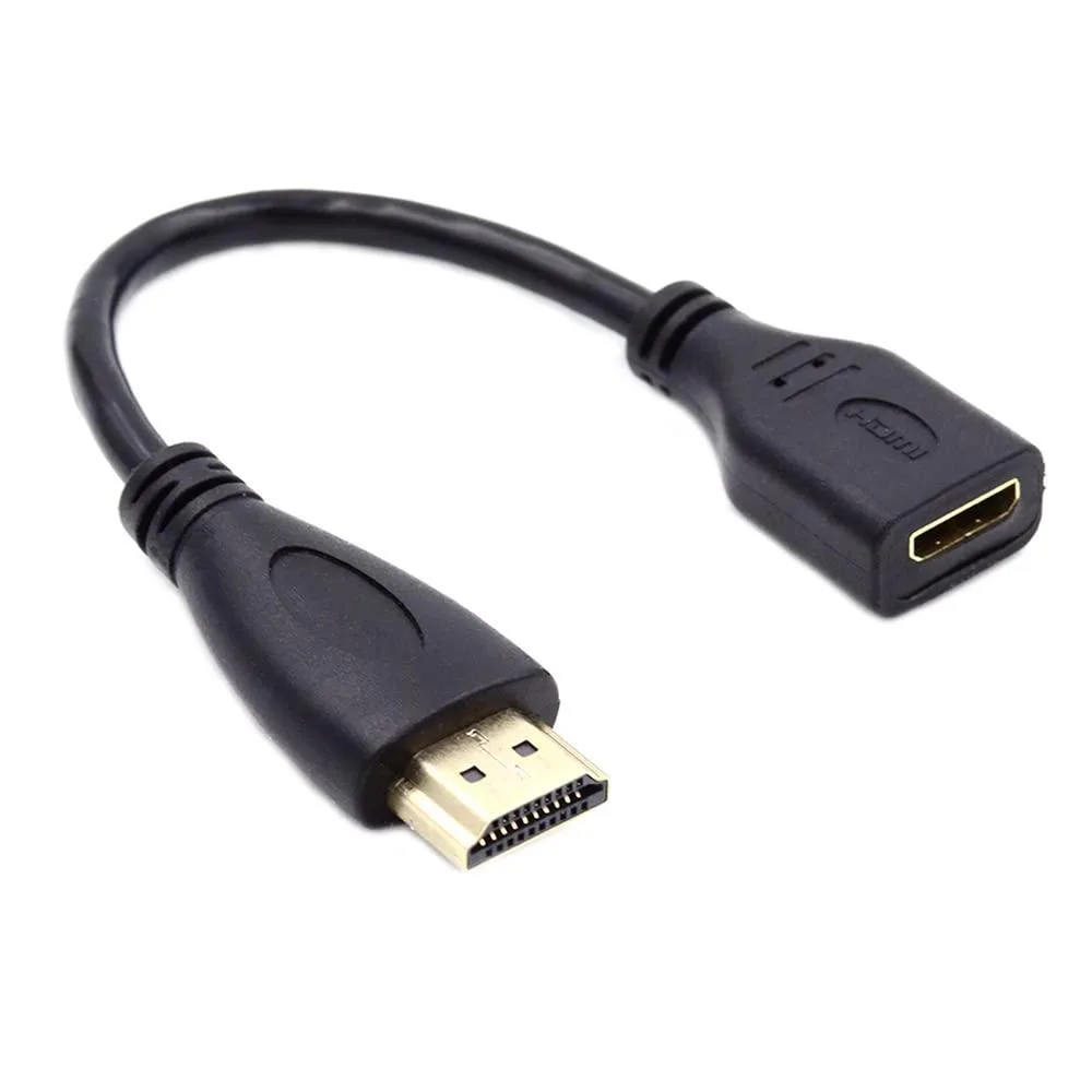 Fervit Fervit Mini HDMI Type-C Female to HDMI Type-A Male Adapter Extension Cable 15cm — product photo