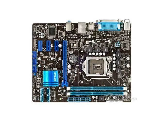 ASUS ASUS P8H61-M LX PLUS Intel H61 LGA 1155 DDR3 16GB Micro ATX Motherboard — product photo