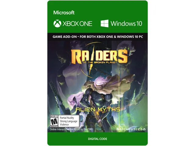 Microsoft Microsoft 6JN-00018 Raiders of the Broken Planet Alien Myths downloadable game — product photo