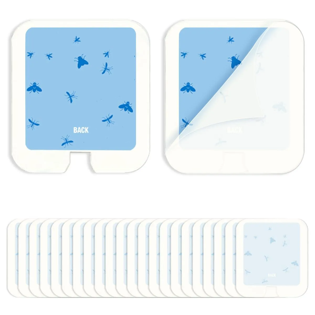 Meterk 24SH502 24-Pack Replacement Glue Cards for SH502 SH503 DT3005W — product photo