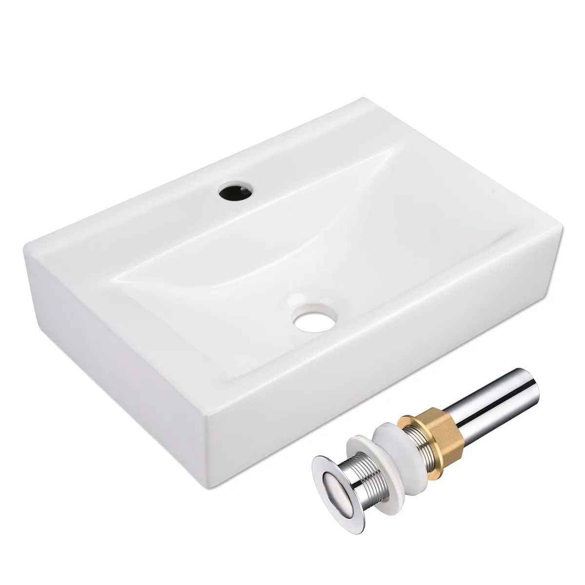 Yescom USA, Inc. Yescom USA, Inc. 80PSK025-8267-07 18" Undermount Bathroom Sink — product photo