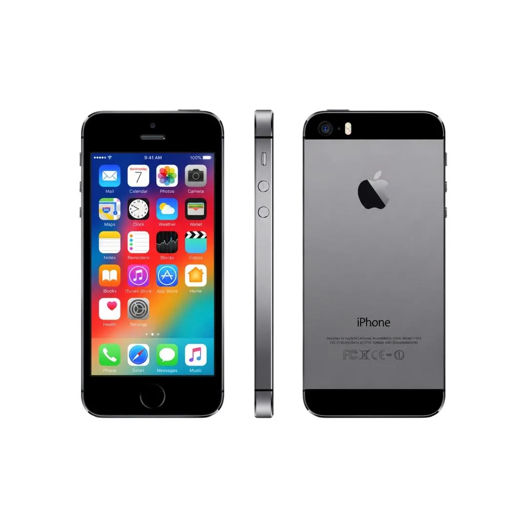 Apple Apple iPhone 5s 64GB Silver Unlocked Smartphone 4.0" 1136 x 640 12.0 MP — product photo