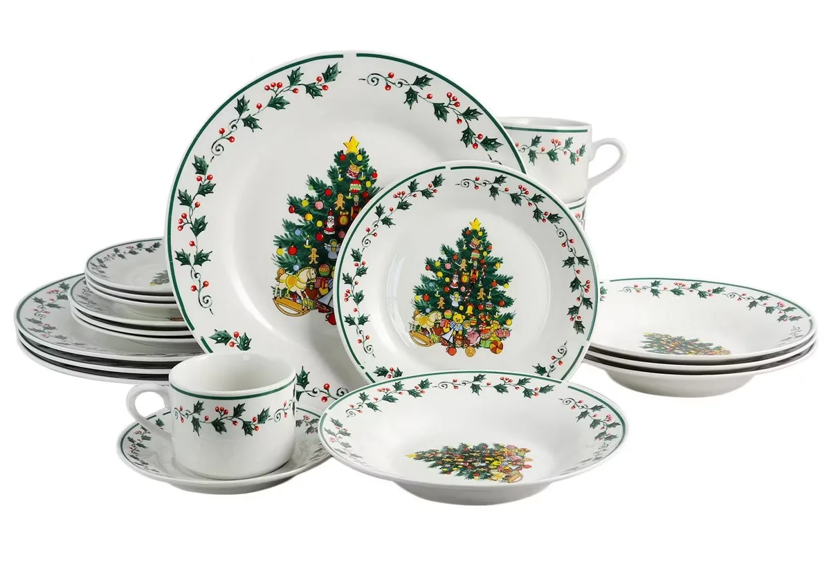 Gibson Gibson 20-Piece Tree Trimming Dinnerware Set 108171.2 — product photo