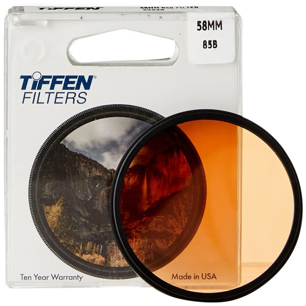 Tiffen Tiffen 58mm 85B Filter 5885B video accessory — product photo