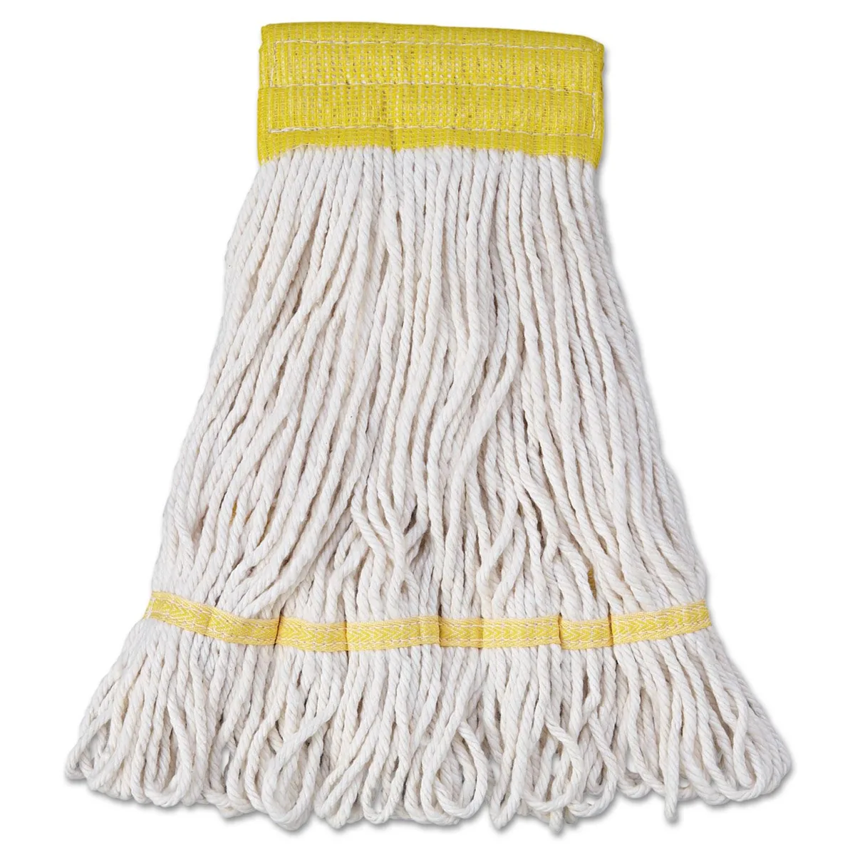 Boardwalk Boardwalk BWK501WH Mop Head Super Loop Cotton/Synthetic Small White 12/Carton — product photo