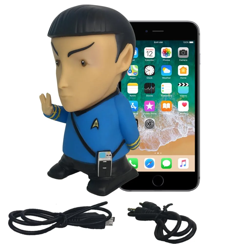 Fametek Fametek STSPK Star Trek Mr. Spock 6" Bluetooth Figure Speaker — product photo
