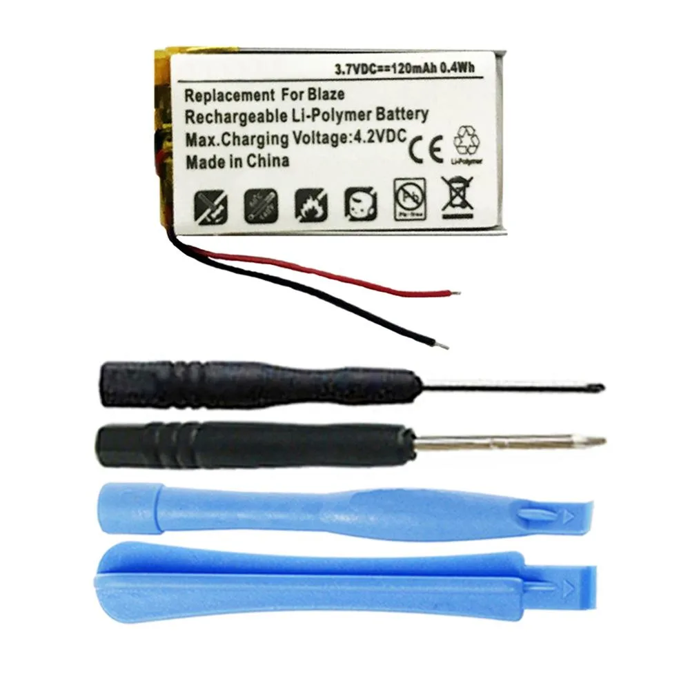 MPF Products MPF Products LSSP321830AE 120mAh 3.7V .40Wh Battery for Fitbit Blaze FB502 — product photo