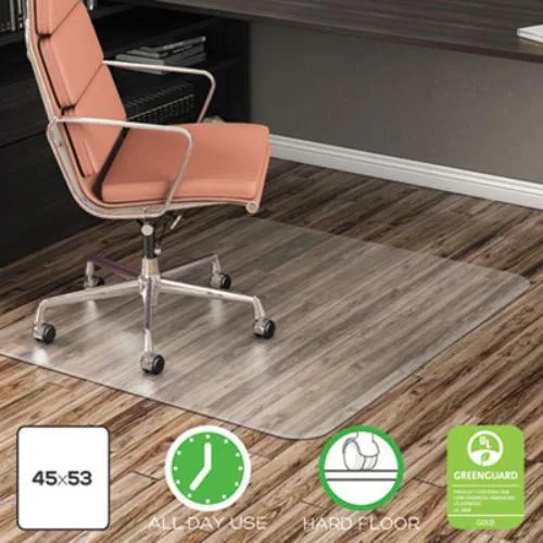 deflect-o deflect-o CM21242COM Chair Mat 45 x 53 Clear office furniture — product photo