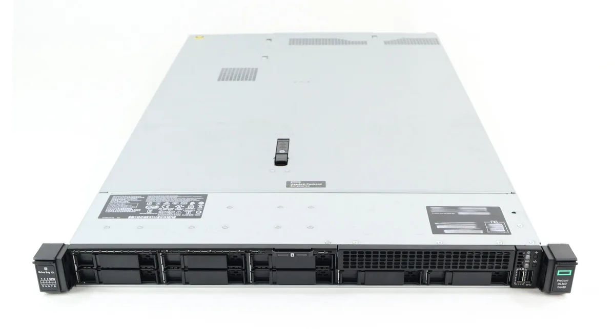 HPE HPE ProLiant DL360 Gen10 rack server Xeon Gold 6240 2.6GHz 192GB RAM — product photo