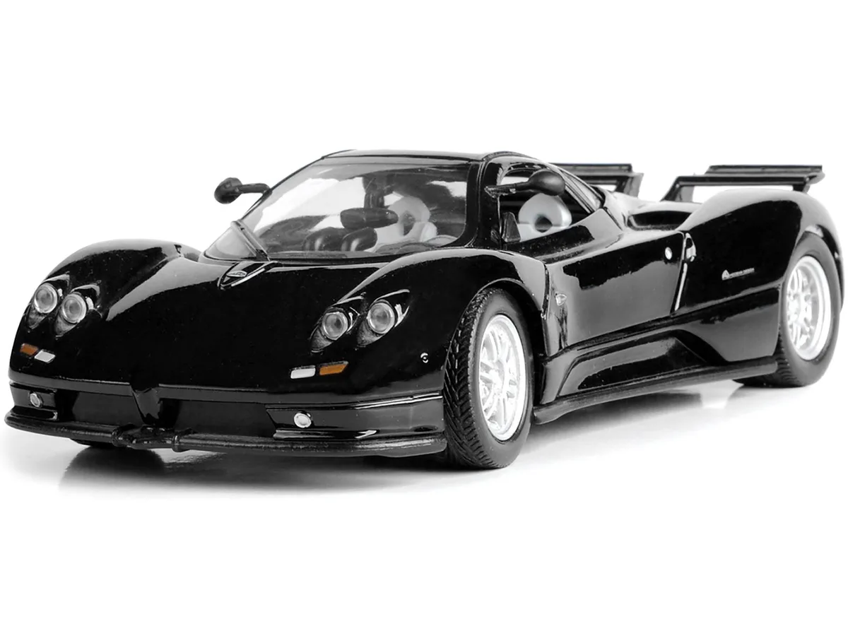 MOTORMAX MOTORMAX Pagani Zonda C12 Black 1/24 Diecast Vehicle — product photo