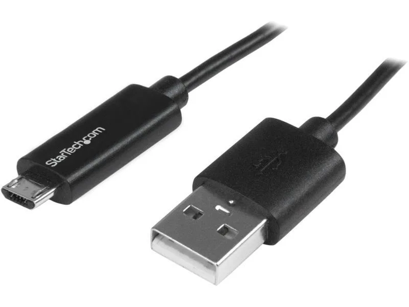 STARTECH STARTECH USBAUBL1M 1m USB to Micro USB cable with LED charging light — product photo