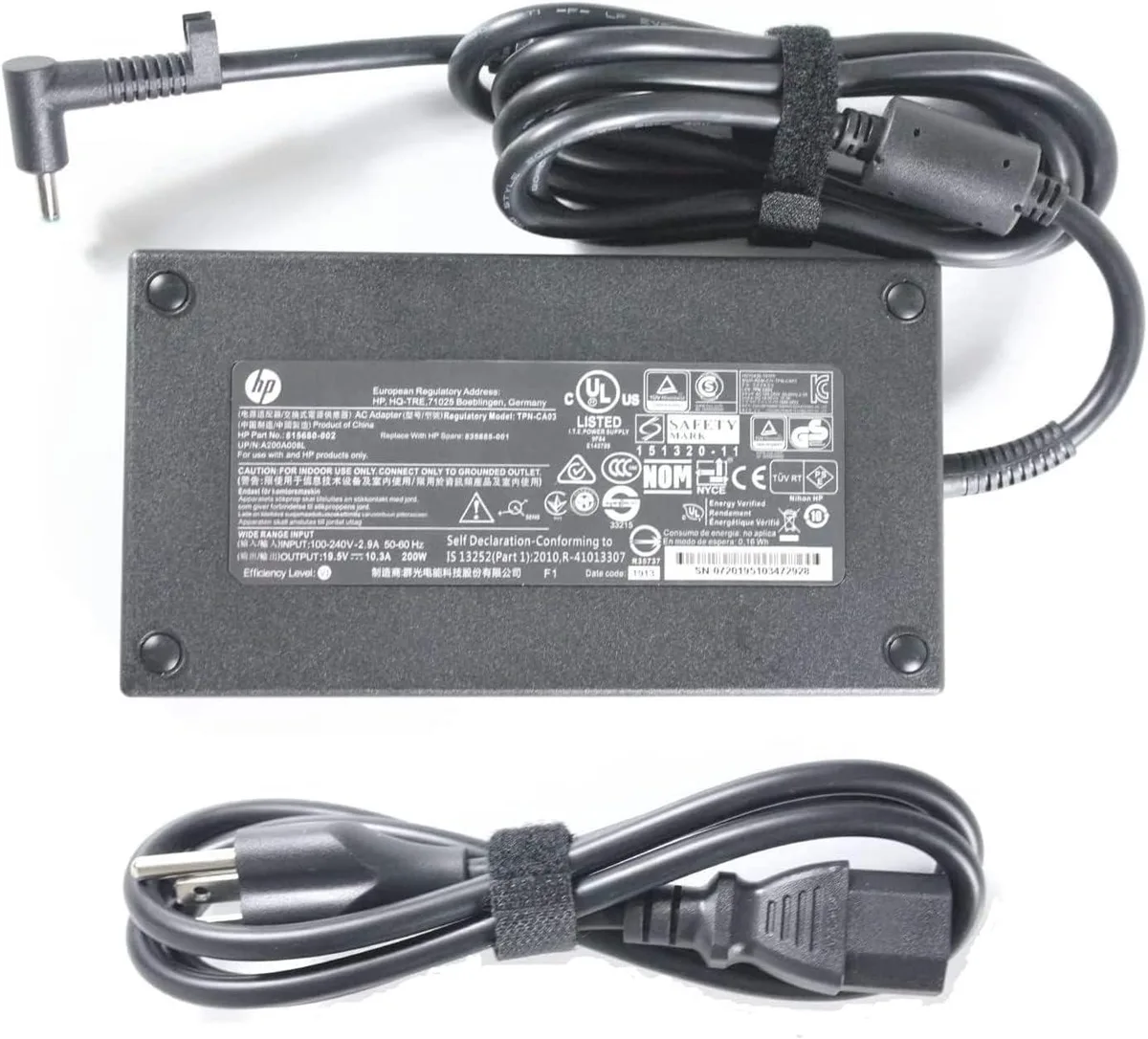 NShi NShi 200W 19.5V 10.3A 4.5*3.0mm blue-tip laptop replacement part — product photo
