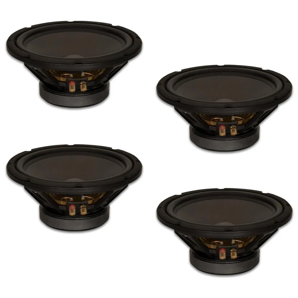Goldwood Sound, Inc. Goldwood Sound GW-10PC-8 10" 8ohm 200W RMS 400W Max pa speaker 4 pack — product photo