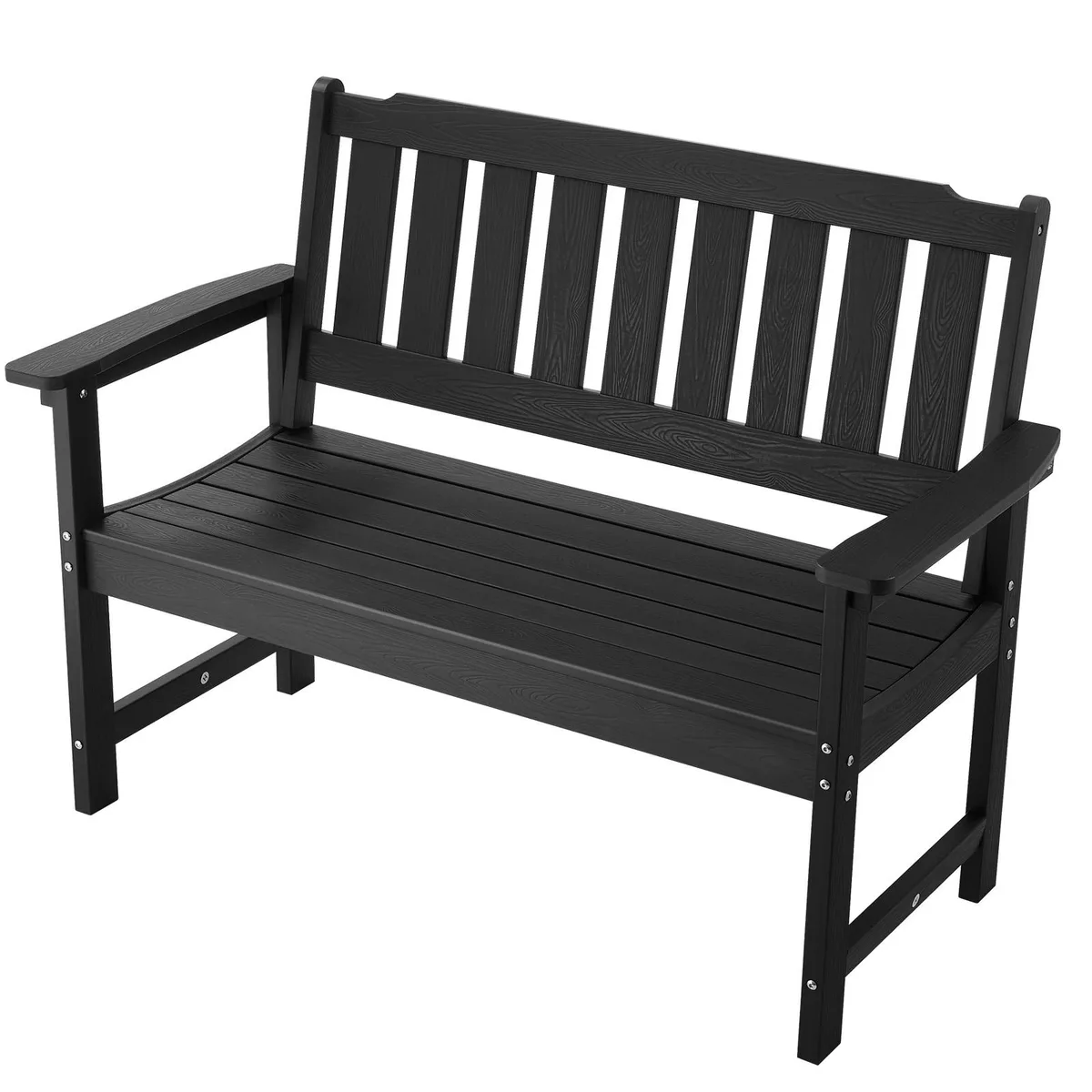 VEVOR VEVOR Outdoor Bench 50.5 in 800 lbs Black — product photo