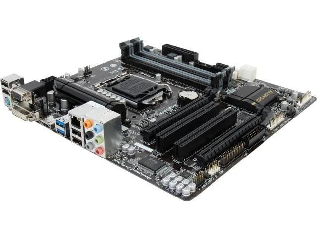 GIGABYTE GIGABYTE GA-B85M-D3H LGA 1150 Intel B85 Micro ATX Intel motherboard — product photo